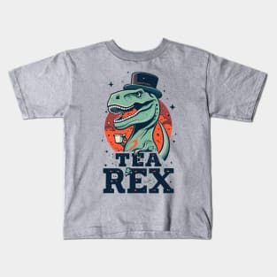 Tea Rex Kids T-Shirt